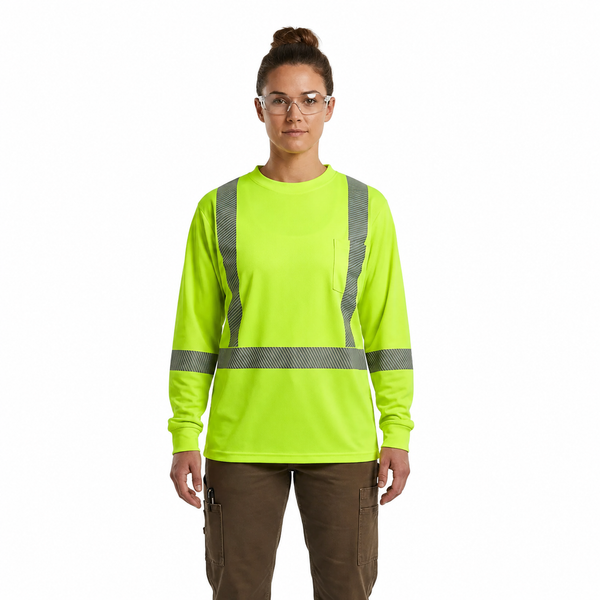 Long Sleeve Hi-VIS T-Shirt S05982