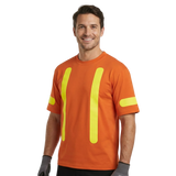 T-shirt à col rond en coton Sentry S05933