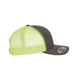 6606 Charcoal/ Neon Green Right Side