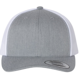6606 Heather Grey/ White Front