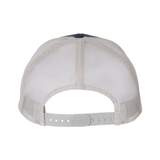 6606 Navy/ Silver Back