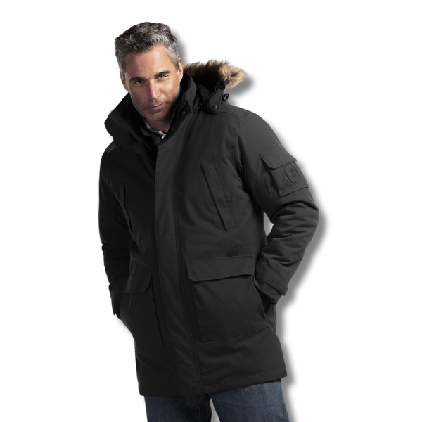Manteau d'Hiver Long avec fourrure L06100