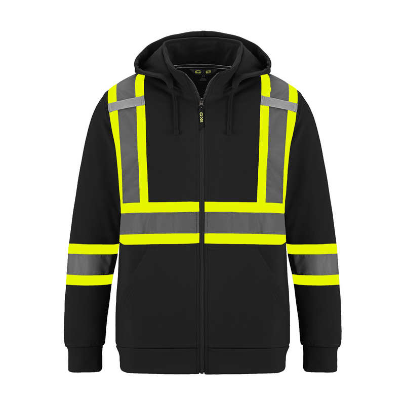 Hi-Vis Fleece Pullover Hoodie L01380