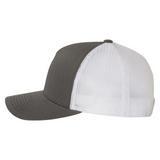 Charcoal/ White left side