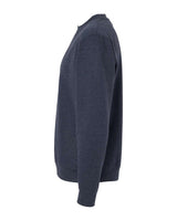 Classic Navy Heather left side