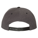 Dark Heather/ Black back