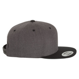 Dark Heather/ Black right side